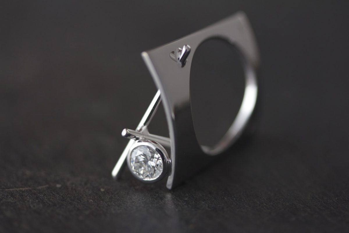 Bague "Roxy". - bijoutier joaillier créateur Valenciennes