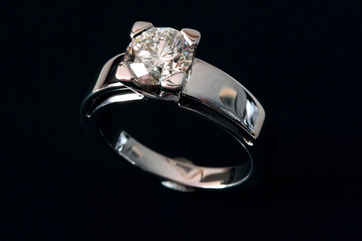 Solitaire "Whaou !" - bijoutier joaillier créateur Valenciennes