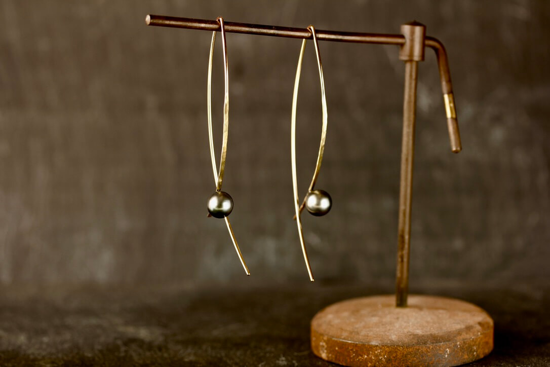 Boucles d'oreilles "Hao". - bijoutier joaillier créateur Valenciennes