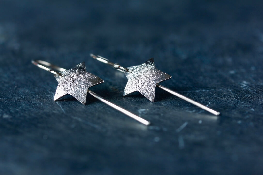 Boucles d'oreilles "Stars". - bijoutier joaillier créateur Valenciennes
