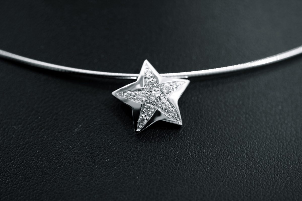 Pendentif "Stars". - bijoutier joaillier créateur Valenciennes